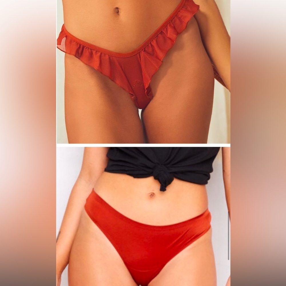 We are HAH Panties Thongs Bronze Size XS New NWT